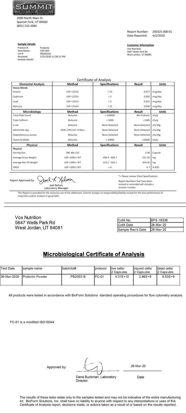 Wellness Probiotic - 40 Billion CFU - Image 3